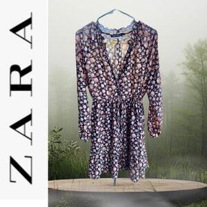 Zara floral dress